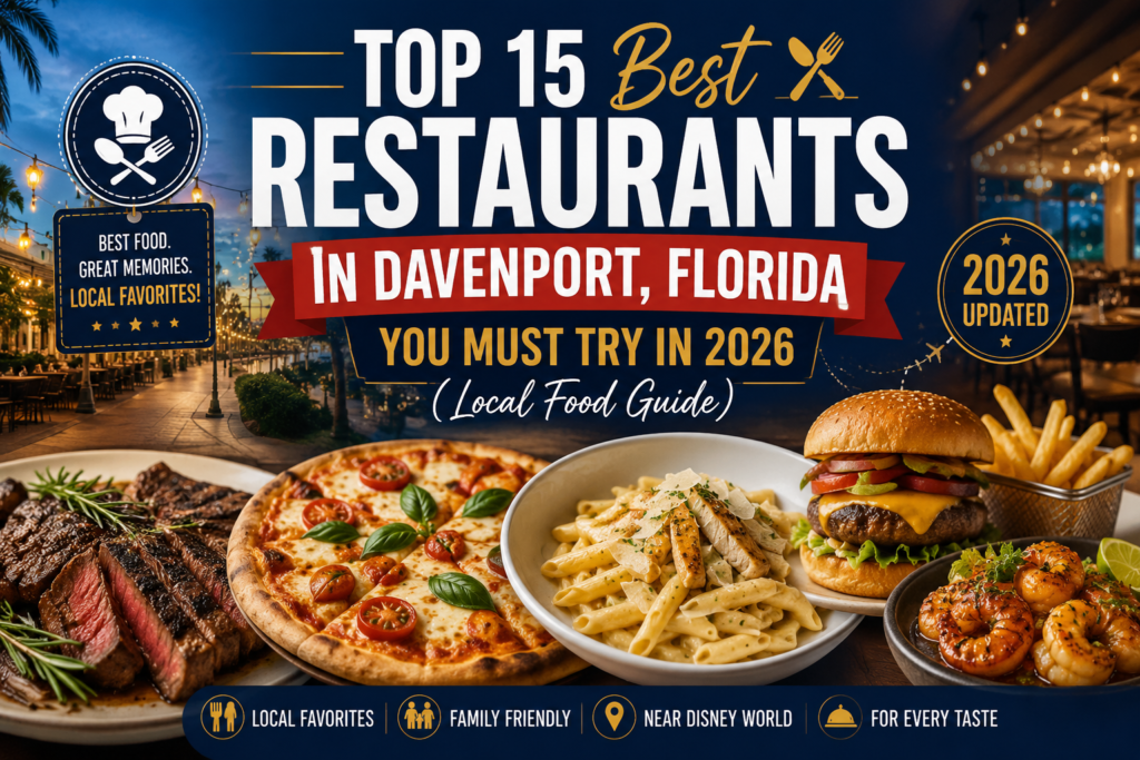 Top restaurants to try in Davenport 2026